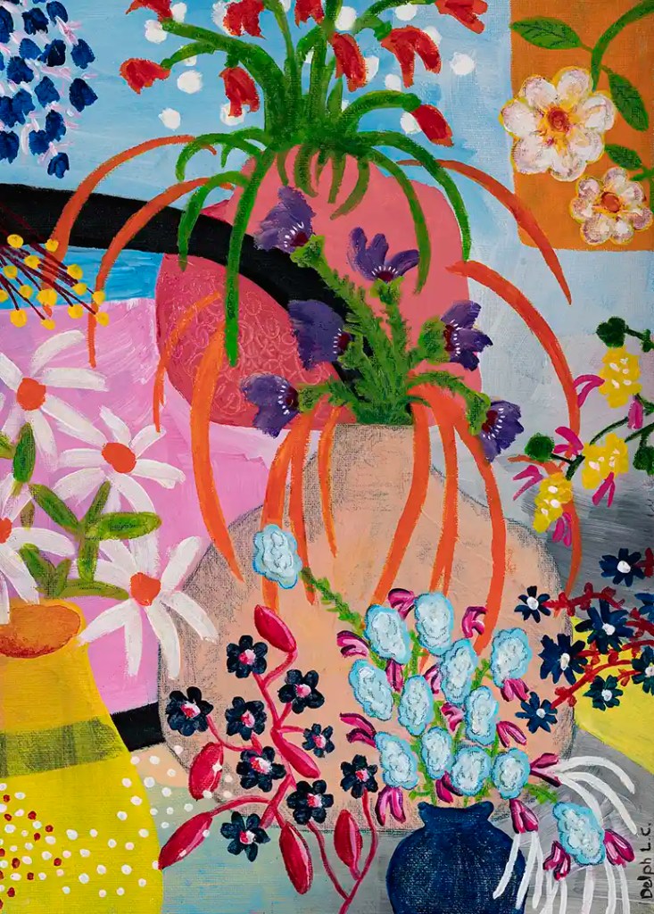 Violettes Delph Levy-Courret